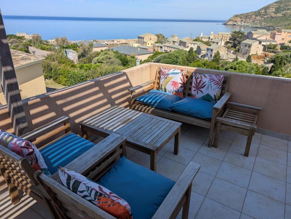 Porteo - Les Terrasses Du Port Centuri Dış mekan fotoğraf